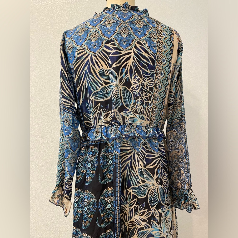 Johnny Was Silk dress - Picture 3 of 5